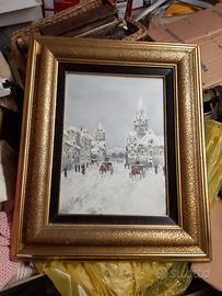 Quadro acquarello Alberto Rossi.