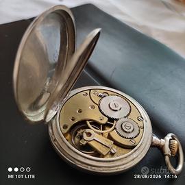 Orologio da tasca argento Fenzer KIEL / OMEGA 