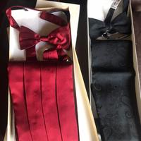 Fasce e Papillon Smoking seta