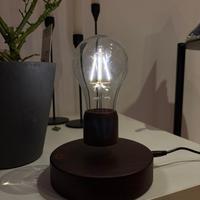 Lampadina magnetica sospesa