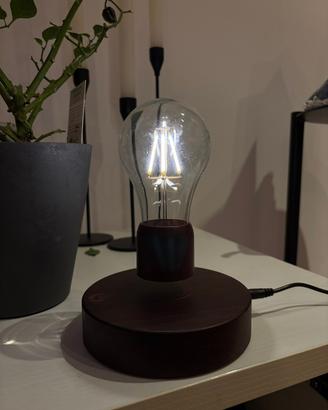 Lampadina magnetica sospesa