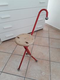 sedia pieghevole bastone vintage Ulisse 