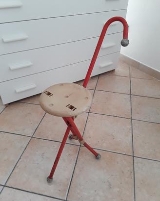 sedia pieghevole bastone vintage Ulisse 