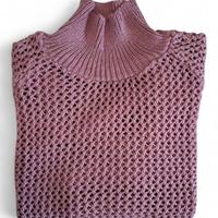 Dolcevita traforato color lilla tg. S