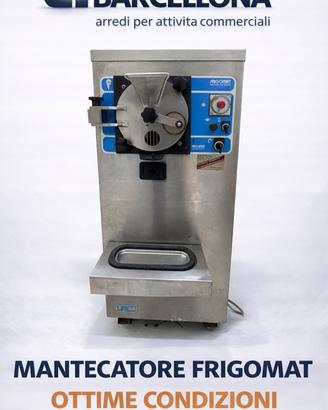 Mantecatore e vetrina gelato