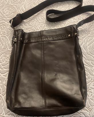 Borsa tracolla uomo  “Zara “colore marrone