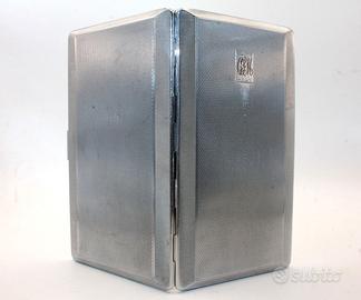 Splendido astuccio portasigarette anni 30/40 croma