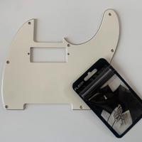 Pickguard Telecaster Bianco – 8 Viti con Viti