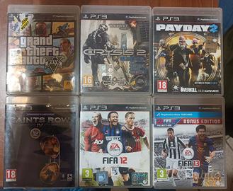 GIOCHI PS3  GTA 5 , CRISYS 2 limited edition 