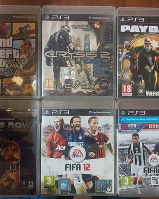 GIOCHI PS3  GTA 5 , CRISYS 2 limited edition
