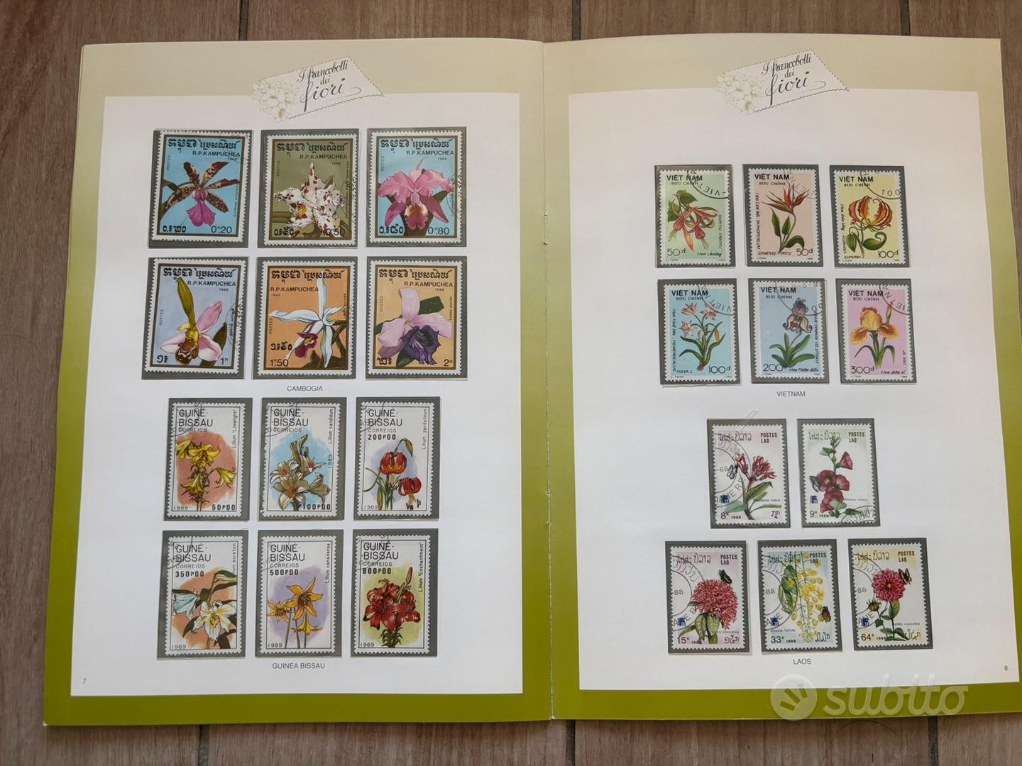 Francobolli Del Regno D'Italia, Tema Fiori | Acquisti Online Su - Foto 9