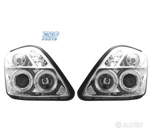FARI PER SUZUKI SWIFT 05-10 ANGEL EYES FONDO CROMA