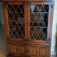 Vetrina in legno massello 