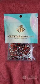 Strass rossi flatback 4mm (SS16) Cristalli. Unghie