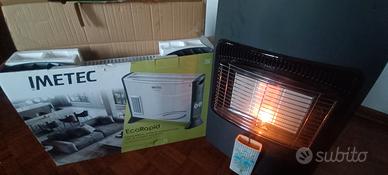 stufa a gas e stufa elettrica 