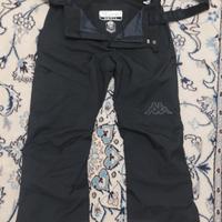 Pantalone sci uomo Kappa FISI 6cento. Tg. S.