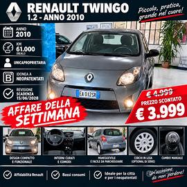 Renault Twingo 1.2 Dynamique Grey solo 60mila km