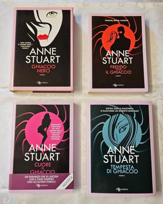 Anne Stuart serie Ghiaccio - 4 libri prime ed.