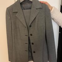 Tailleur grigio donna nuovo max mara originale