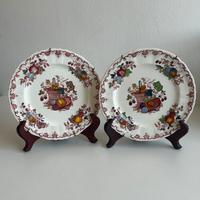 COPPIA PIATTI PORCELLANA INGLESE