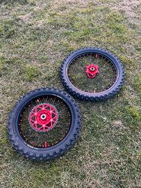 Coppia cerchi kite x ktm/beta 125,250,300