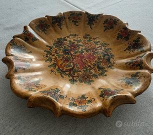 piatto vintage ceramica umbra 