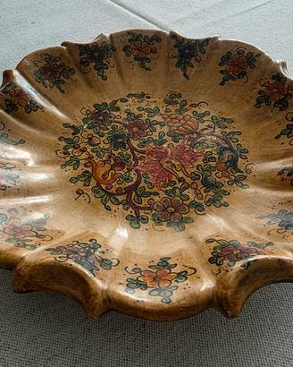 piatto vintage ceramica umbra 