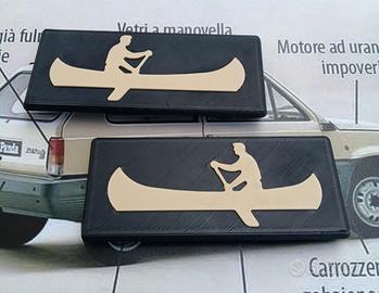 Targhette Fiat Panda 4x4 Sisley – Sabbia  – Lisce