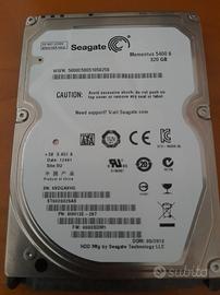 Hard disk 2.5" Seagate 320 gb + box usb