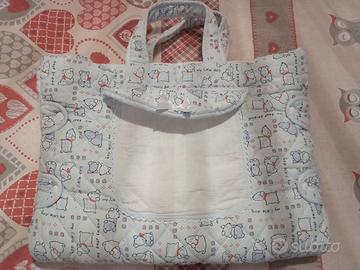 Fasciatoio portatile e fasciatoio/cuscino tavolo