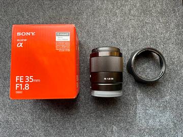Sony obiettivo 35mm f1.8
