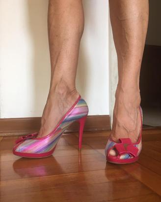 DECOLLETE nei toni del fucsia - EU 36 - NUOVE