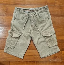 Pantaloncini cargo ragazzo taglia 29/42