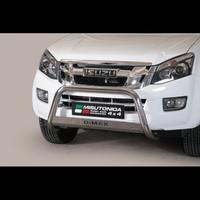 Isuzu D-Max Double Cab 2012>2016 Bull bar inox