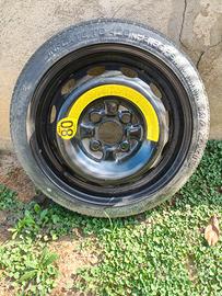 ruotino di scorta Hyundai i10 con 4 fori