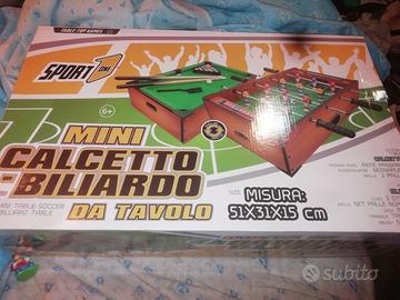 Biliardino e Biliardo