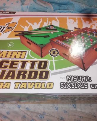 Biliardino e Biliardo