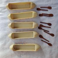 playmobil accessori 5X canoa bianca indiano wester