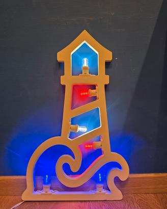 luminaria a forma di faro