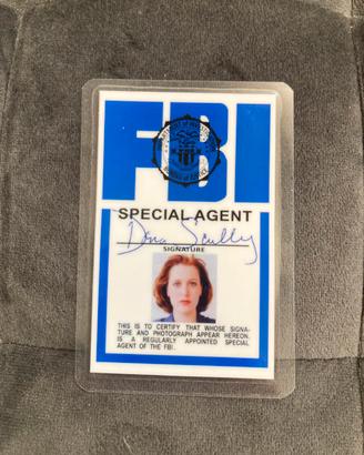 Badge Fbi Agente Speciale Dana Scully