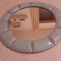 specchio vintage ceramica 