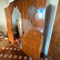 Armadio con specchio stile Art Decó