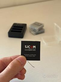 Batterie x3 Action SJCam + Caricatore