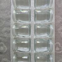 10 vasetti in vetro per yogurt