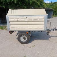 Rimorchio Ellebi trasporto cani