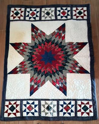 Coperta patchwork singola