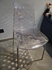 sedia callegaris trasparente policarbonato 