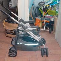 Trio Peg Perego Ovetto Culla Passeggino Iso Fix
