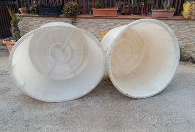 Mastello 700 litri tino per vino, mosto, uva tina