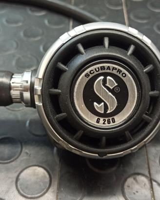 Erogatore Scubapro G260 (leggere la descrizione) 